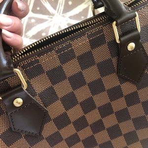 Authentic Louis Vuitton Speedy 30 Damier Ebene